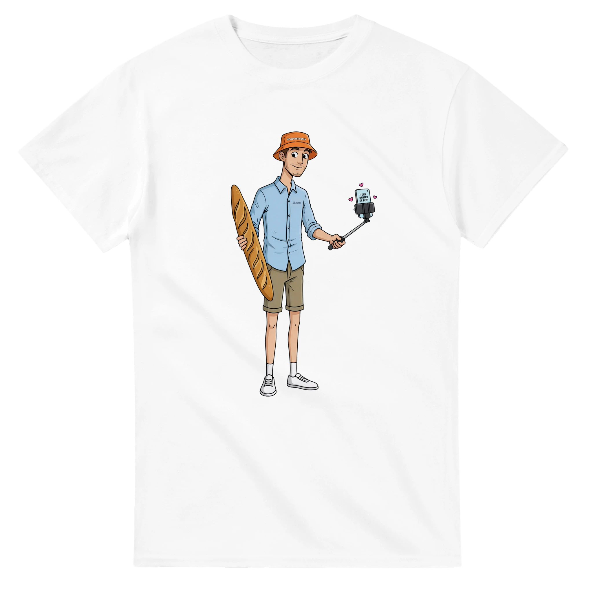 Jossi T-skjorte – Offisiell TikTok Edition - Tiktokmerch