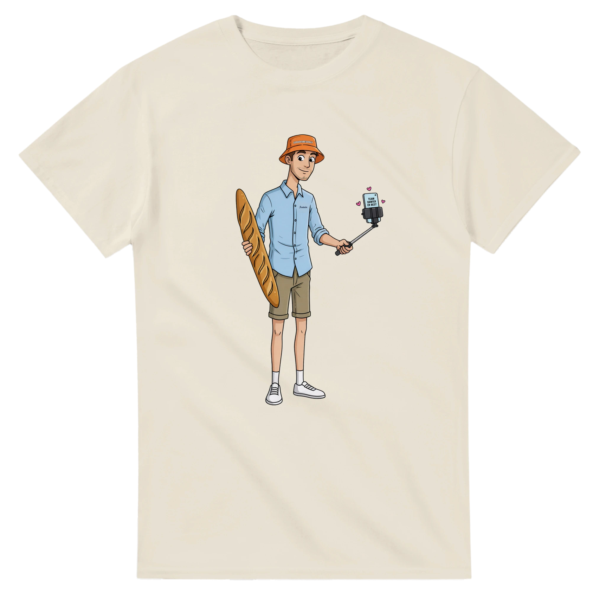 Jossi T-skjorte – Offisiell TikTok Edition - Tiktokmerch