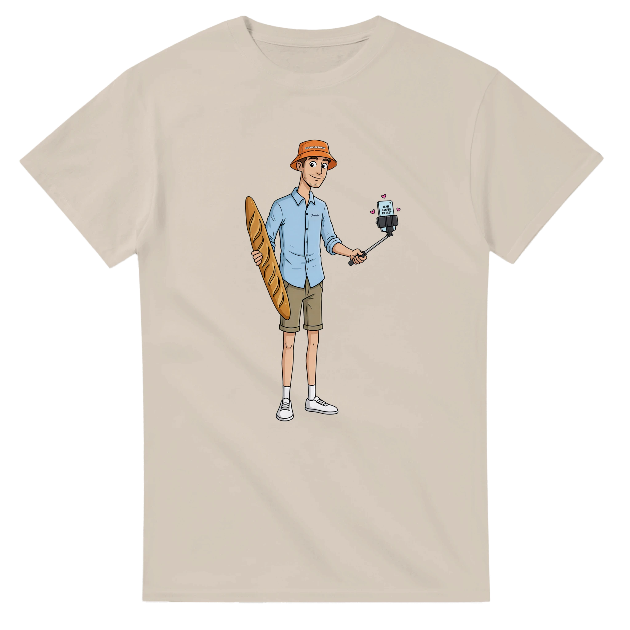 Jossi T-skjorte – Offisiell TikTok Edition - Tiktokmerch